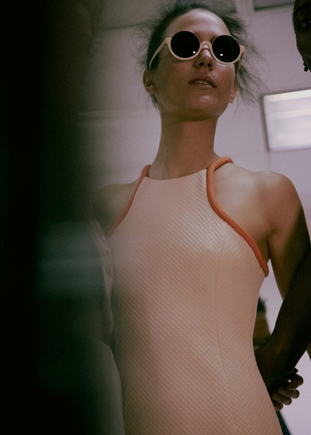 Backstage at 3.1 Phillip Lim SS15 16