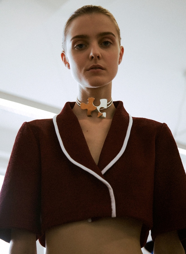 J.W.Anderson SS15 backstage Dazed Lea Colombo 0