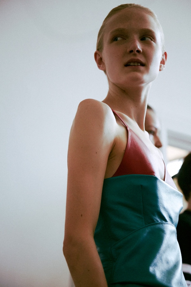 J.W.Anderson SS15 backstage Dazed Lea Colombo 15