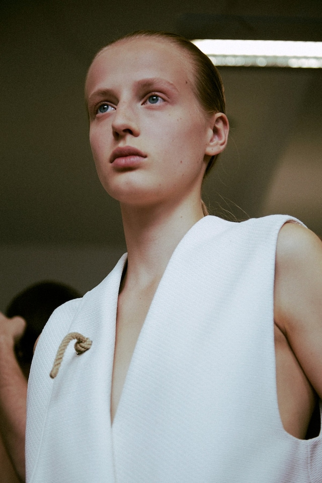 J.W.Anderson SS15 backstage Dazed Lea Colombo 10