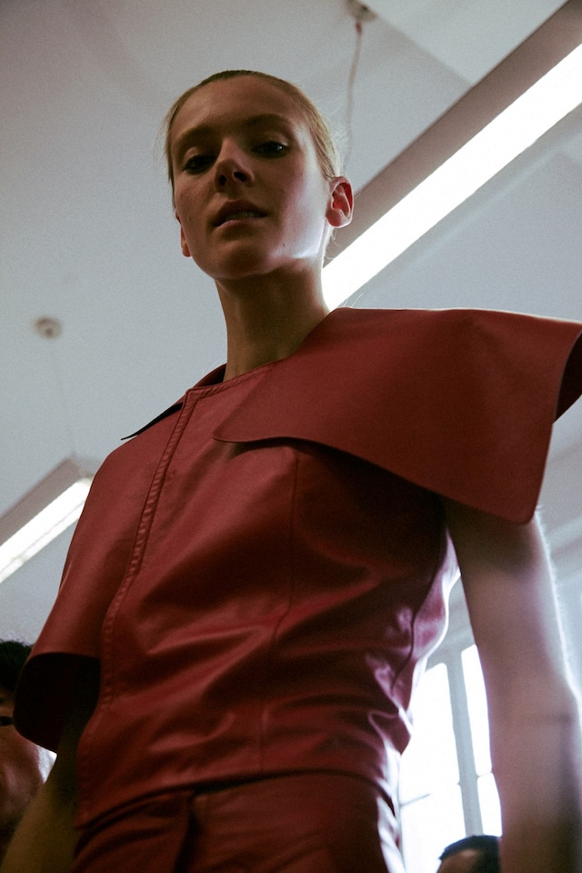 J.W.Anderson SS15 backstage Dazed Lea Colombo 13