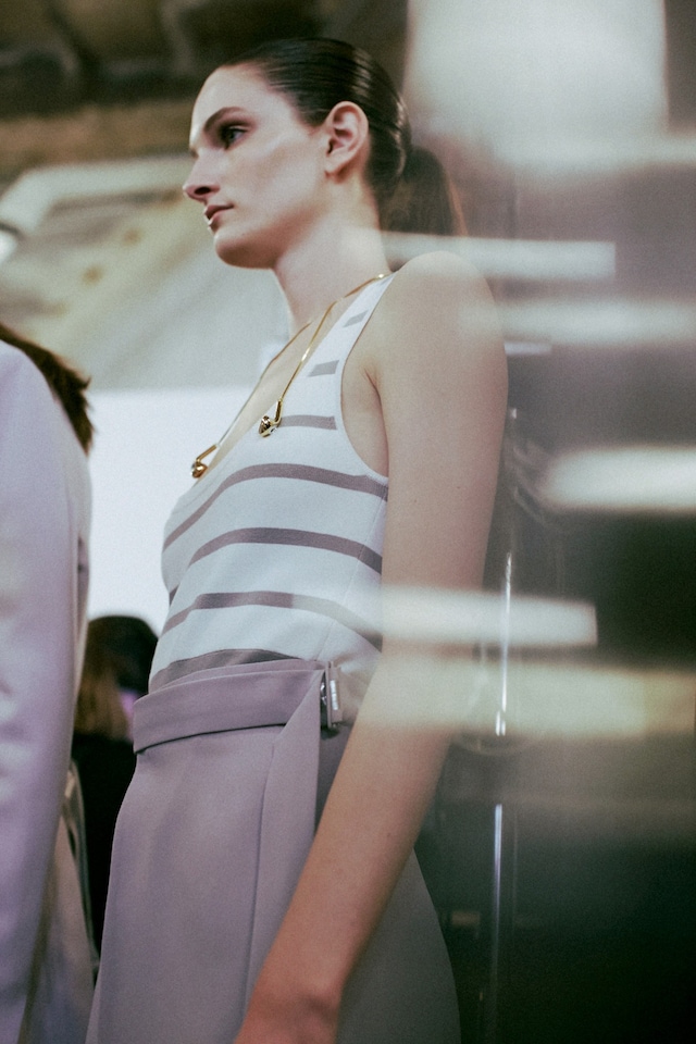 Richard Nicoll SS15 Dazed backstage Lea Colombo 2