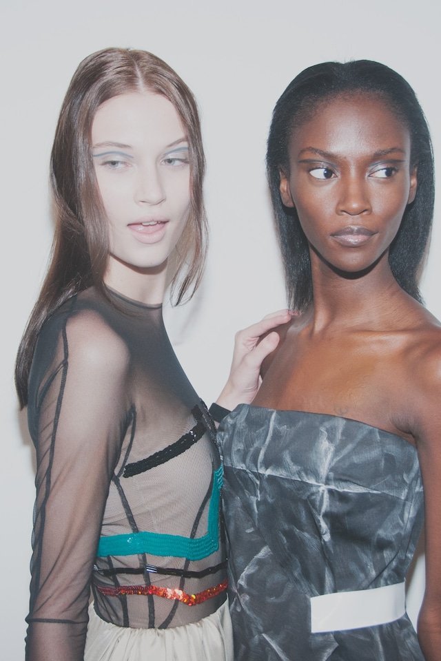 Marios Schwab SS15 backstage Dazed 6