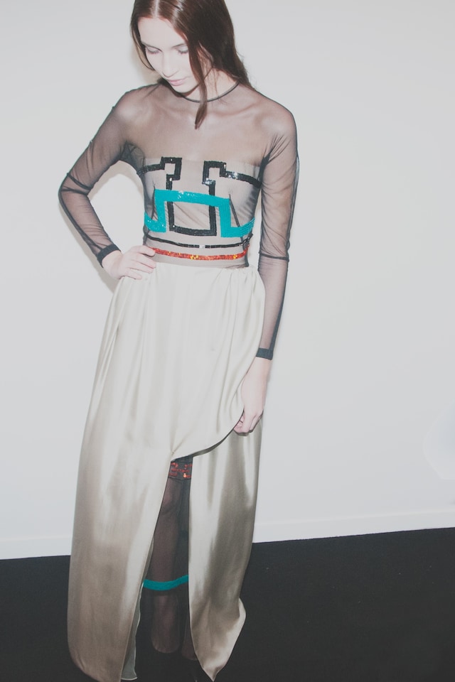 Marios Schwab SS15 backstage Dazed 9