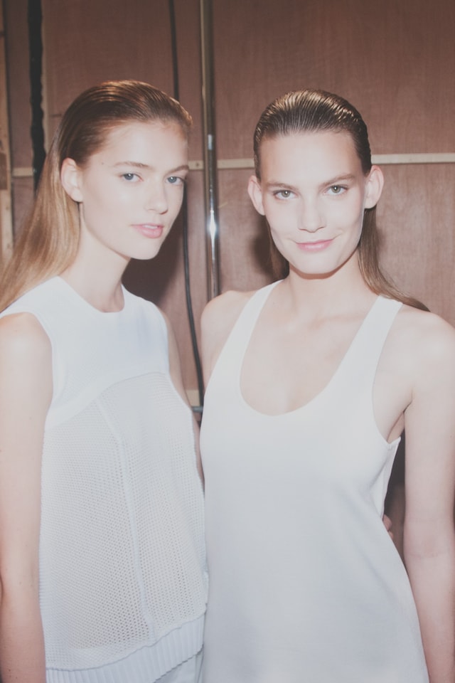 Backstage at Pringle SS15 15