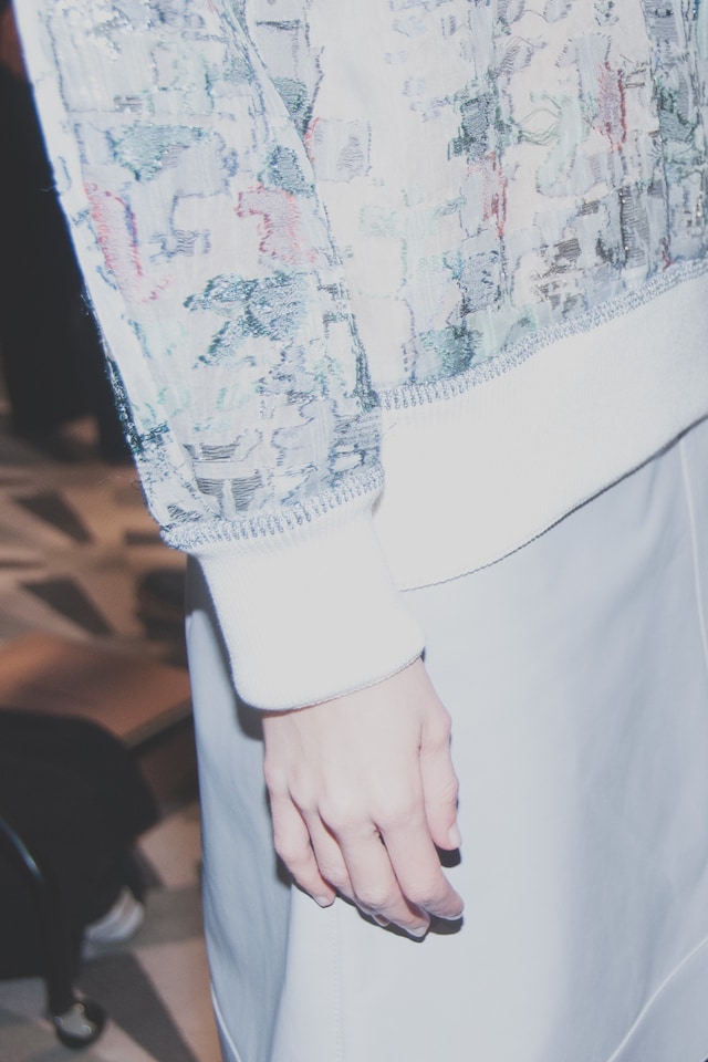 Backstage at Pringle SS15 14