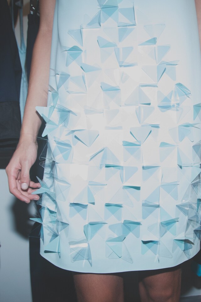 Backstage at Pringle SS15 18