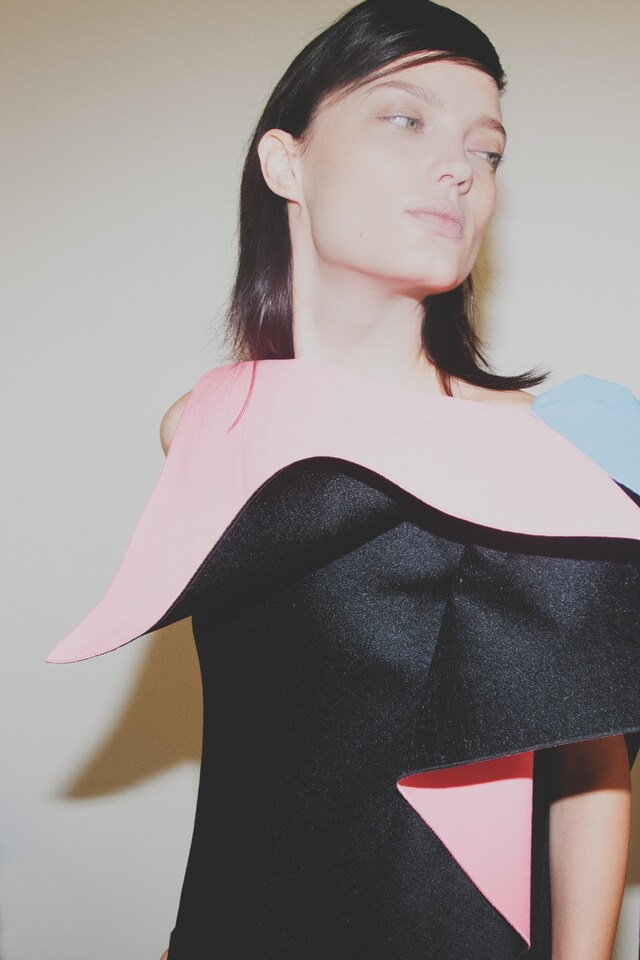 Roksanda SS15, womenswear, Dazed backstage 3