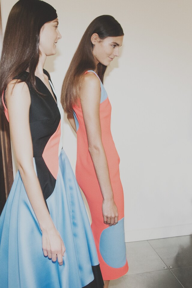Roksanda SS15, womenswear, Dazed backstage 14