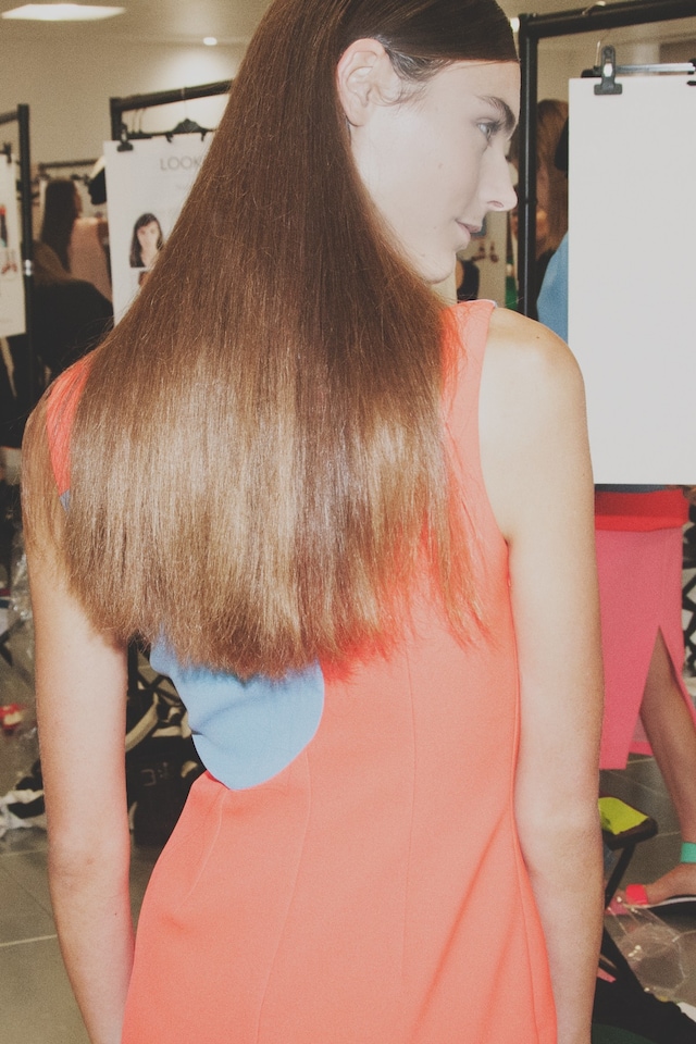Roksanda SS15, womenswear, Dazed backstage 18