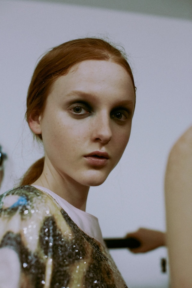 Backstage at Giles SS15 3