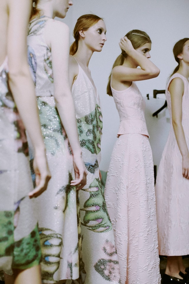 Backstage at Giles SS15 11