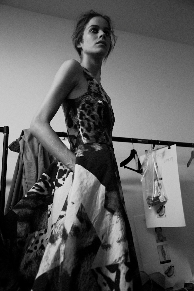 Backstage at Giles SS15 16