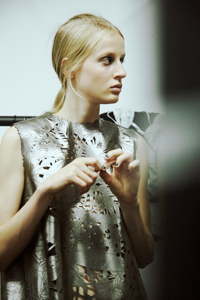 Backstage at Giles SS15 21