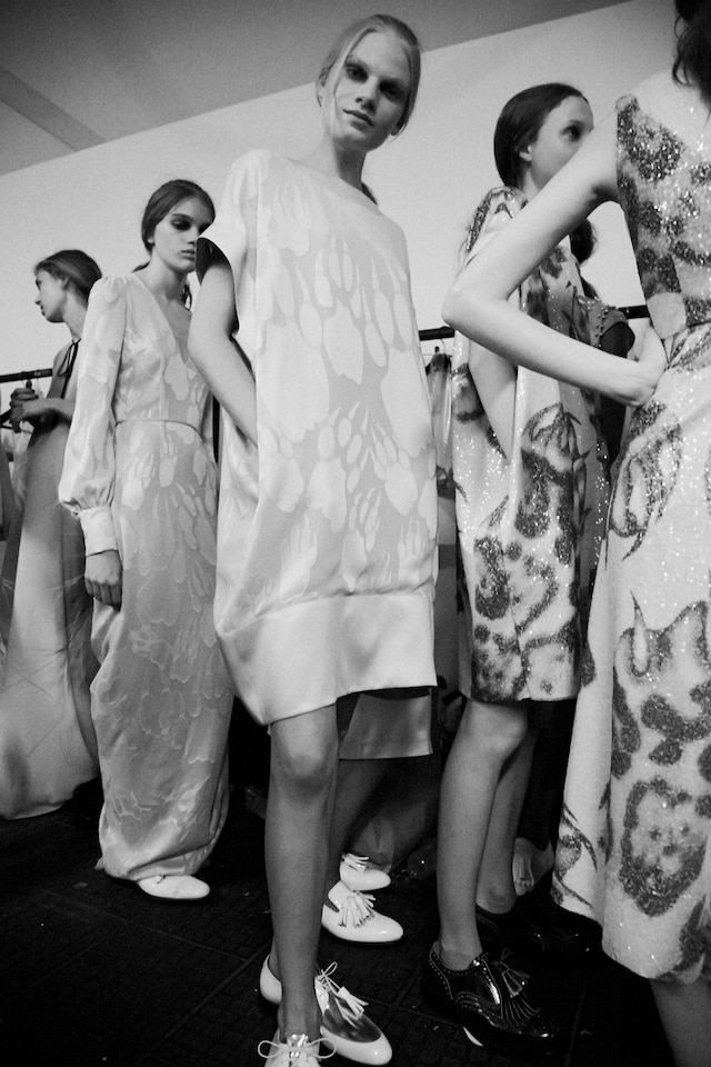 Backstage at Giles SS15 24
