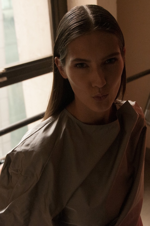 Thomas Tait SS15, womenswear, Dazed backstage 19