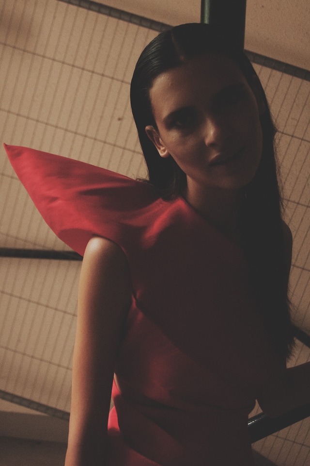 Thomas Tait SS15, womenswear, Dazed backstage 20