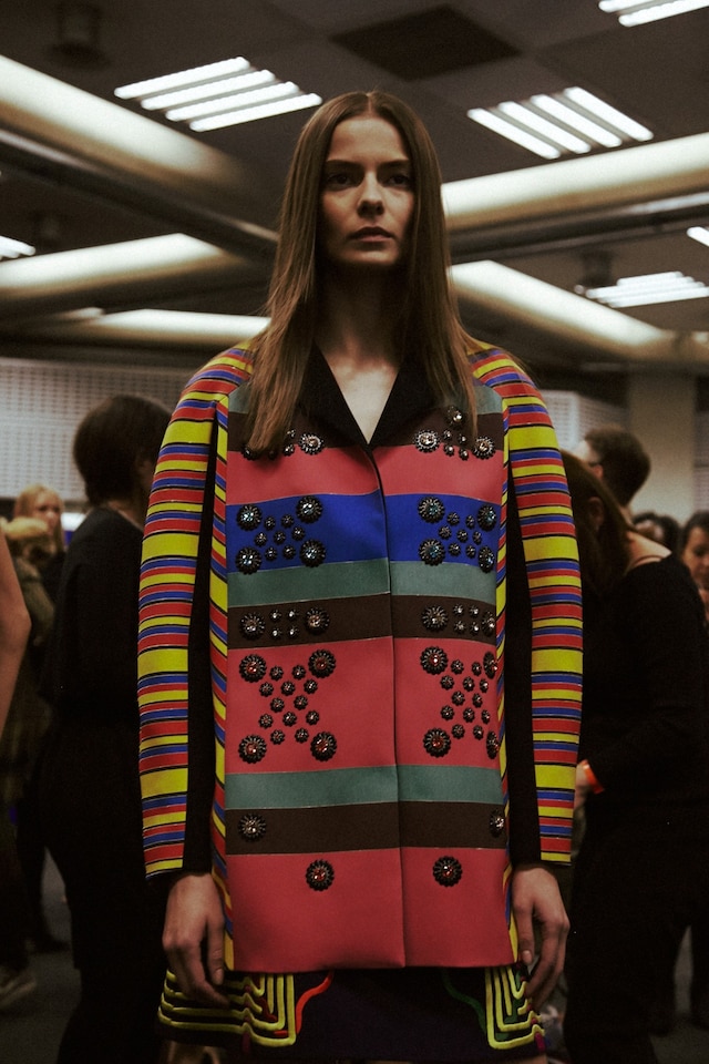 Backstage at Peter Pilotto SS15 5