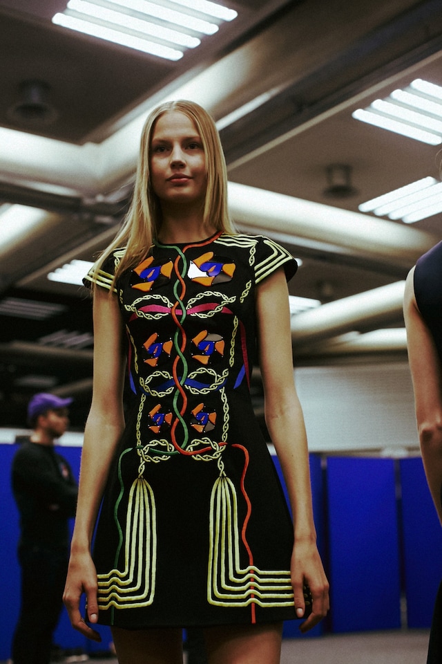 Backstage at Peter Pilotto SS15 6