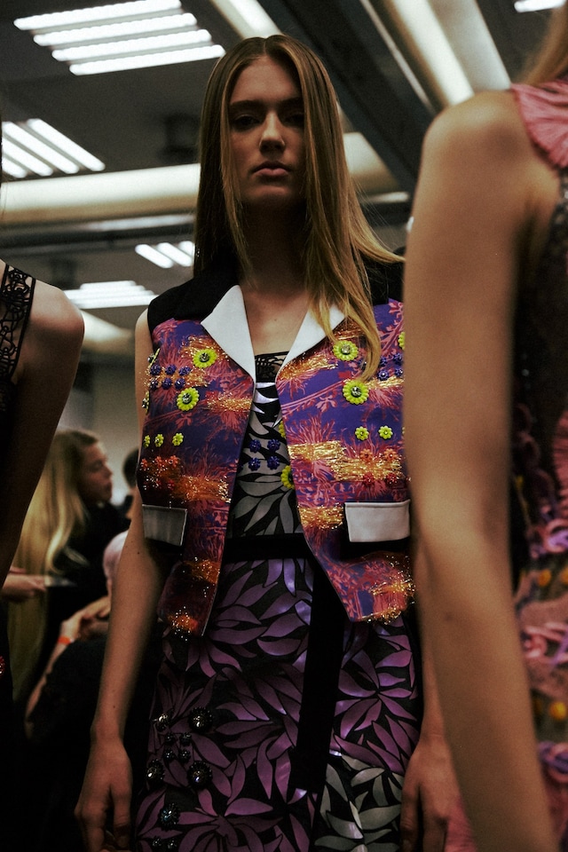 Backstage at Peter Pilotto SS15 11