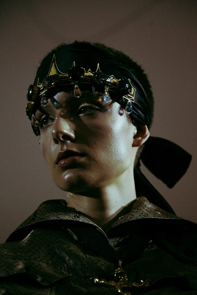 Backstage at Ed Marler SS15 Fashion East Lea Colombo 1