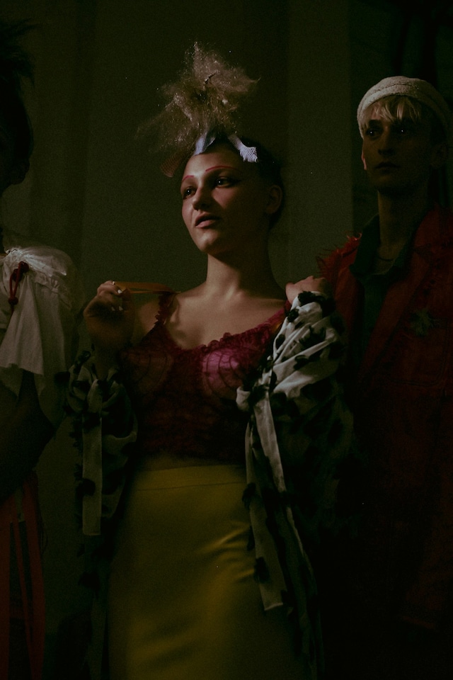 Backstage at Meadham Kirchhoff SS15 15