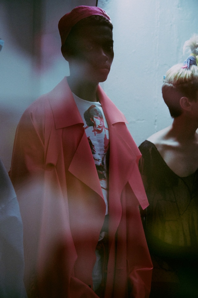 Backstage at Meadham Kirchhoff SS15 11