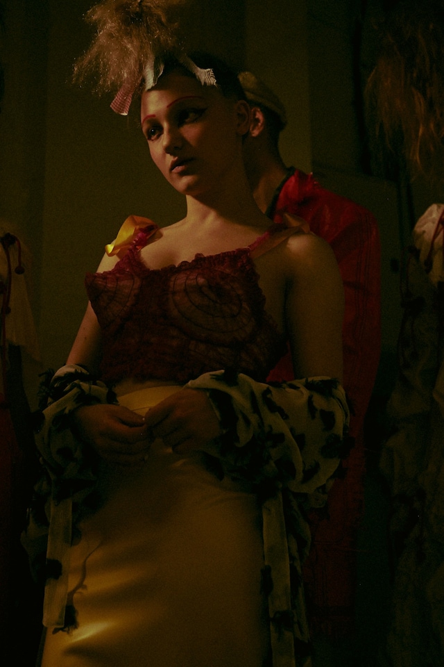 Backstage at Meadham Kirchhoff SS15 26