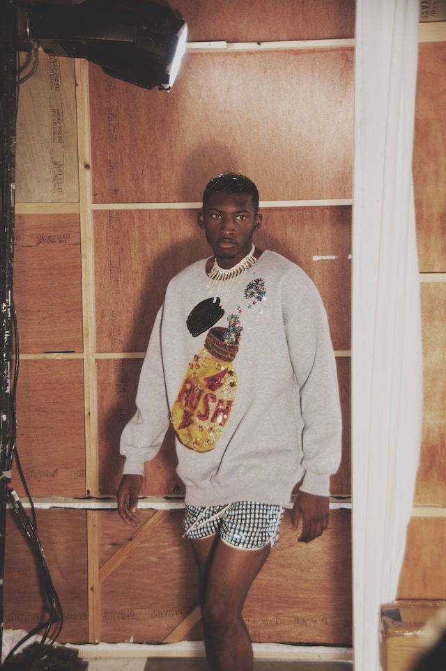 Ashish SS15 Dazed backstage Philip Trengove 11