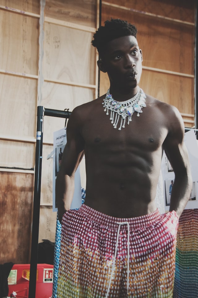 Ashish SS15 Dazed backstage Philip Trengove 12