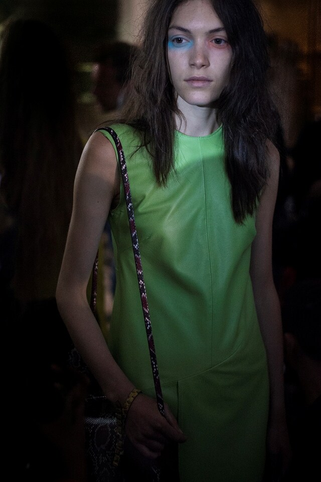 Marques&#39;Almeida SS15, womenswear, Dazed backstage 1