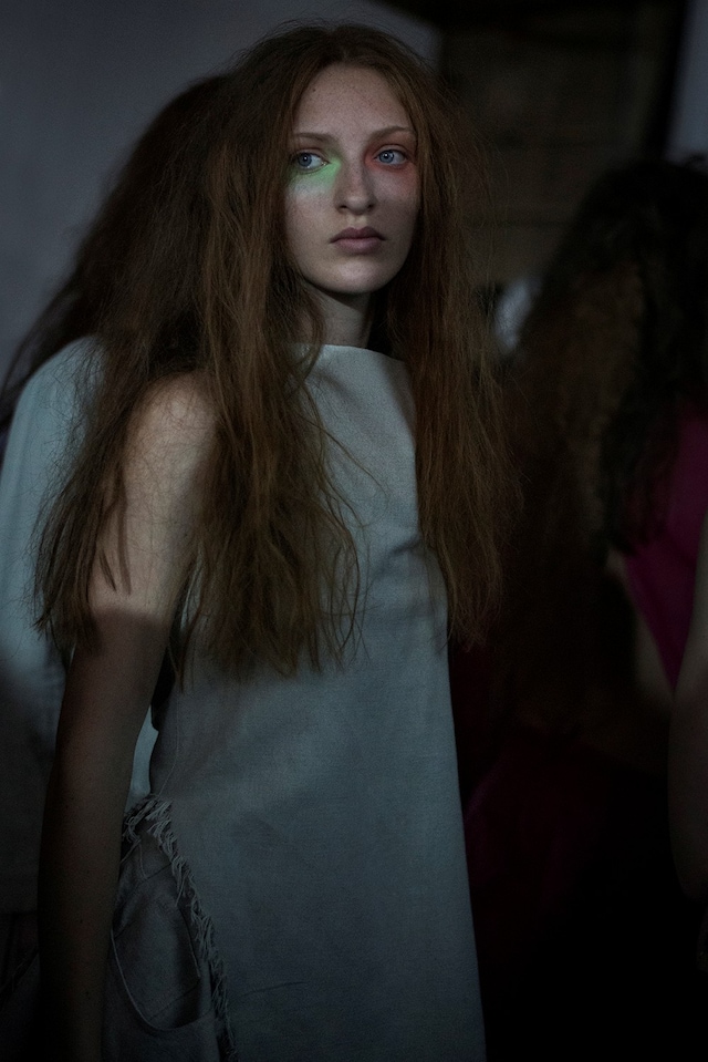 Marques&#39;Almeida SS15, womenswear, Dazed backstage 5