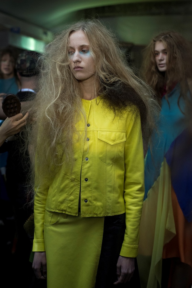 Marques&#39;Almeida SS15, womenswear, Dazed backstage 4