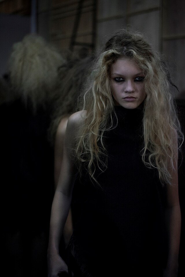 Marques&#39;Almeida SS15, womenswear, Dazed backstage 11