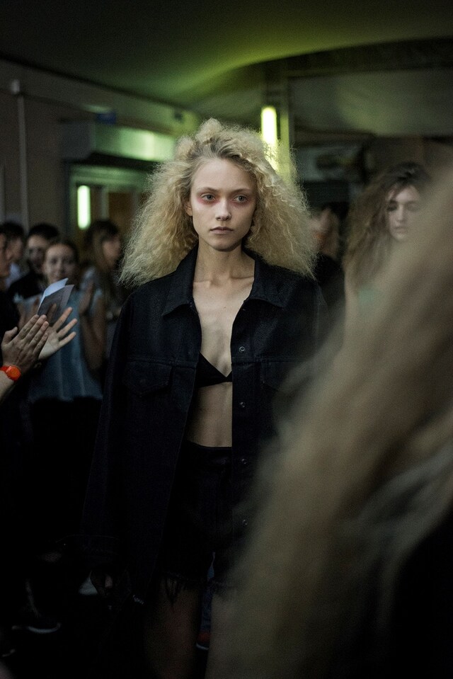 Marques&#39;Almeida SS15, womenswear, Dazed backstage 15