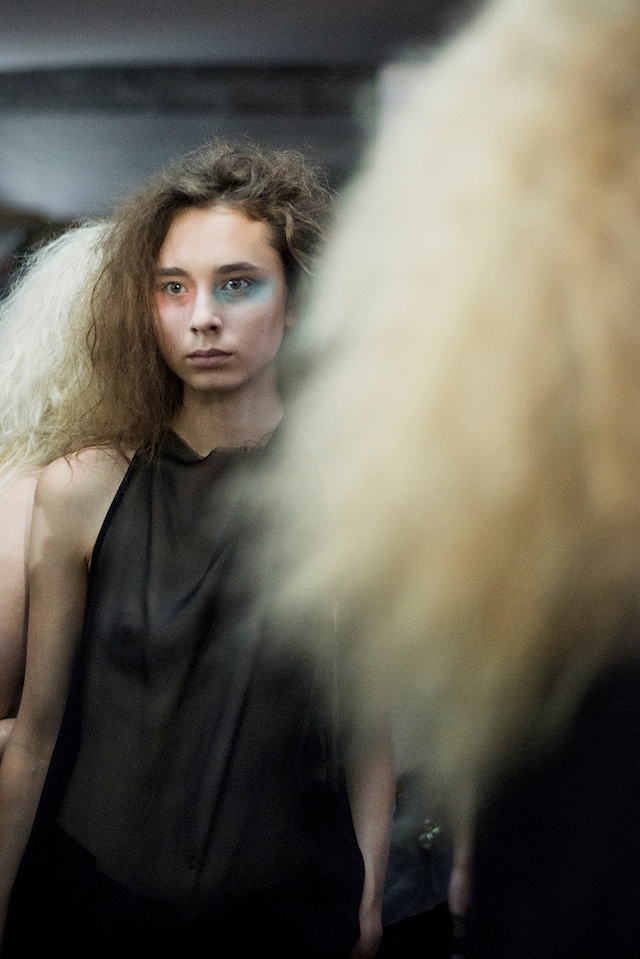 Marques&#39;Almeida SS15, womenswear, Dazed backstage 19