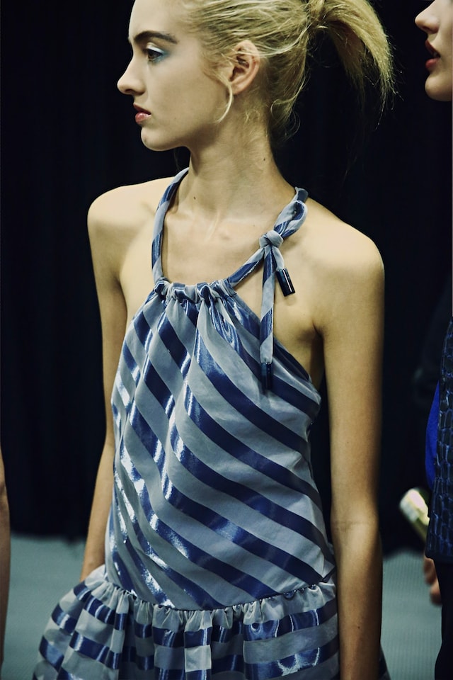 Backstage at Emporio Armani SS15 6