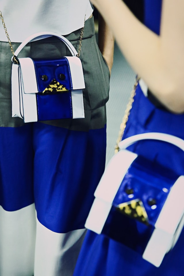 bags Backstage at Emporio Armani SS15 21