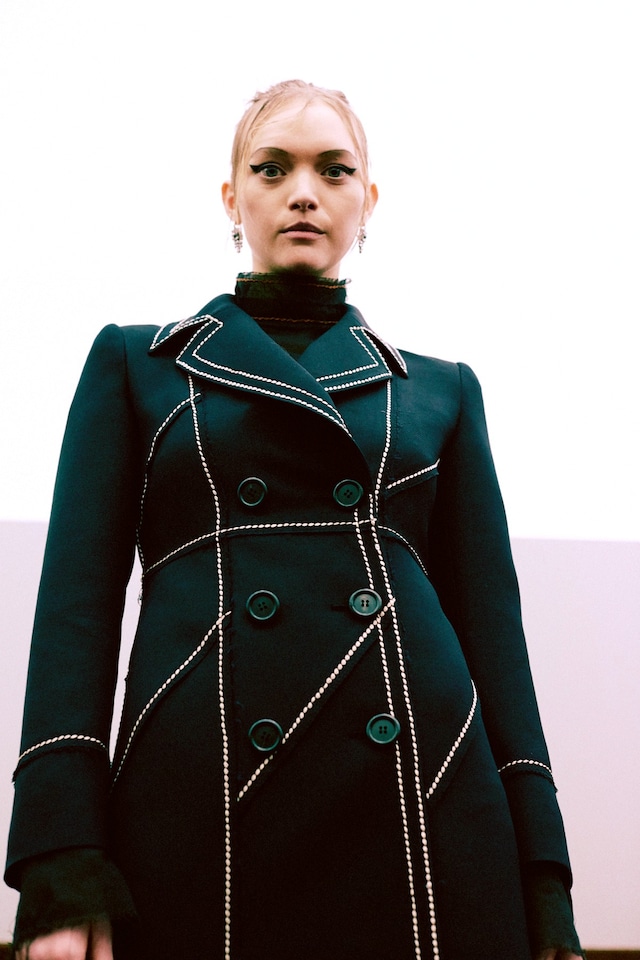 Prada SS15, womenswear, Dazed backstage 6