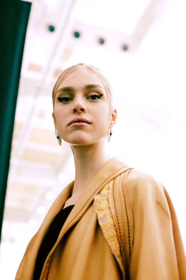 Prada SS15, womenswear, Dazed backstage 9