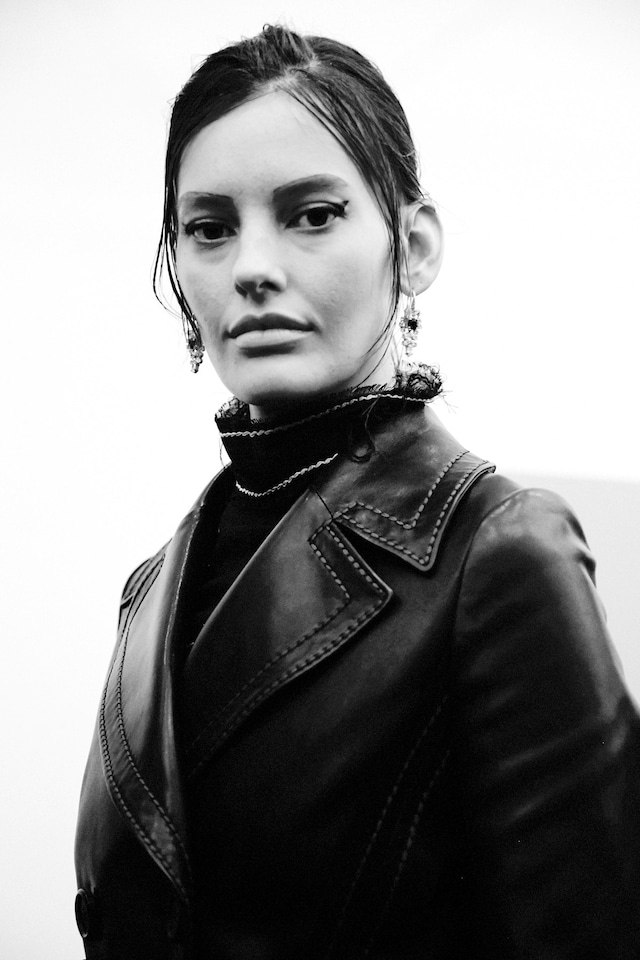 Prada SS15, womenswear, Dazed backstage 14