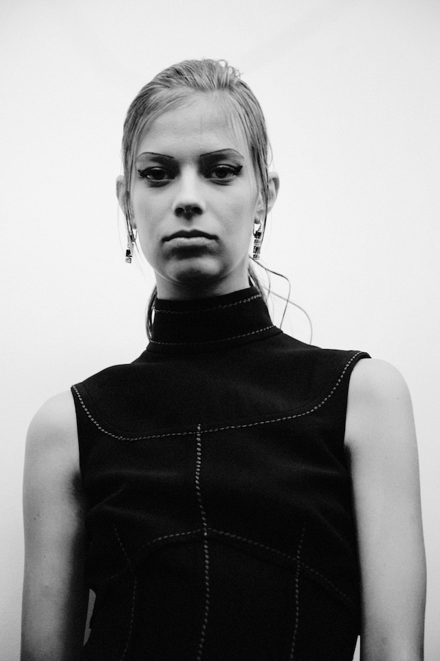 Prada SS15, womenswear, Dazed backstage 21