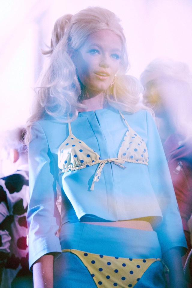 Moschino SS15, womenswear, Dazed backstage 7