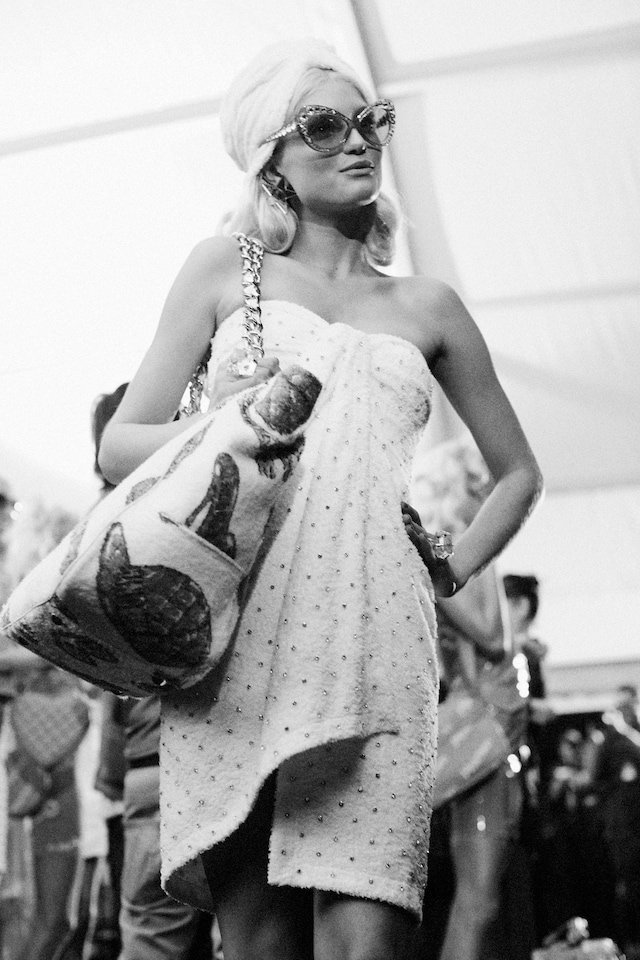 Moschino SS15, womenswear, Dazed backstage 11