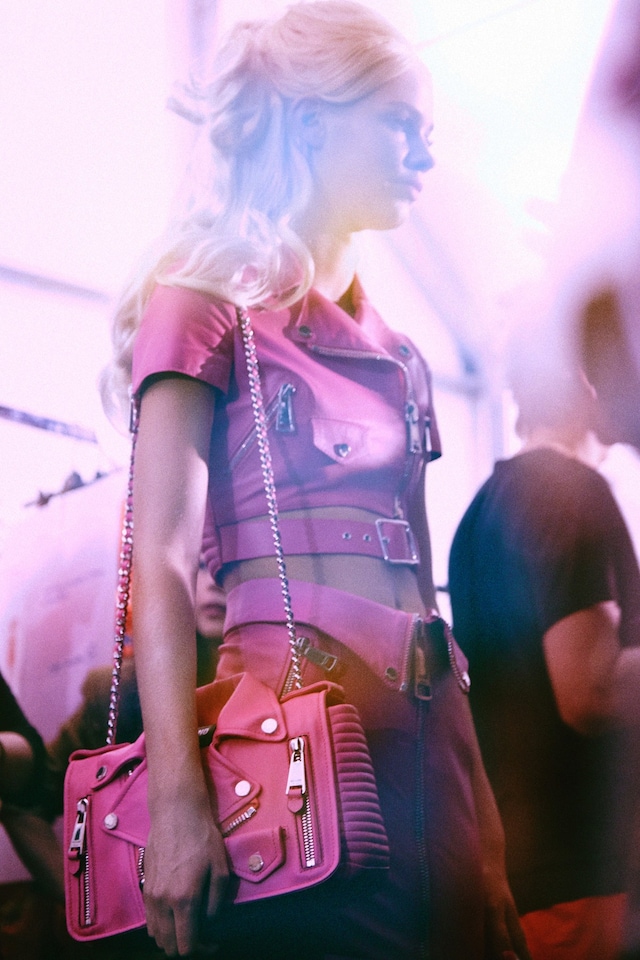 Moschino SS15, womenswear, Dazed backstage 9