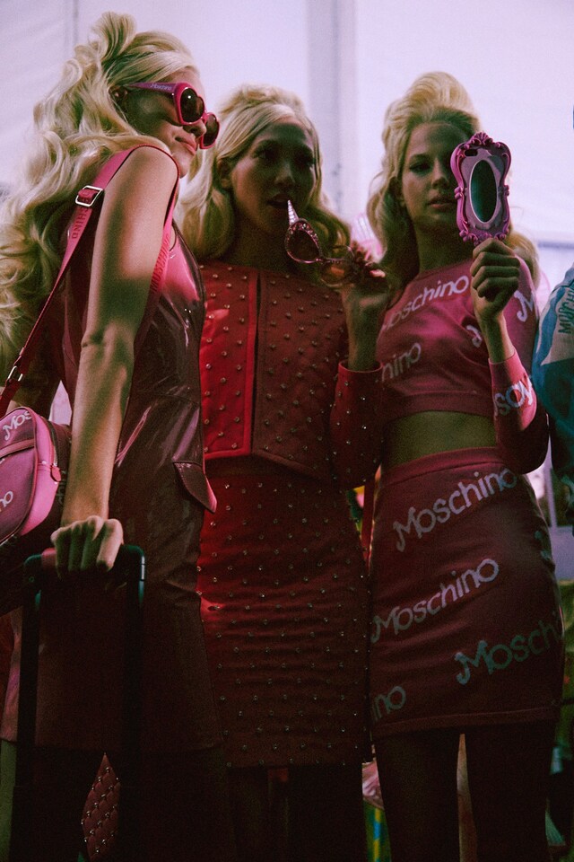 Moschino SS15, womenswear, Dazed backstage 15