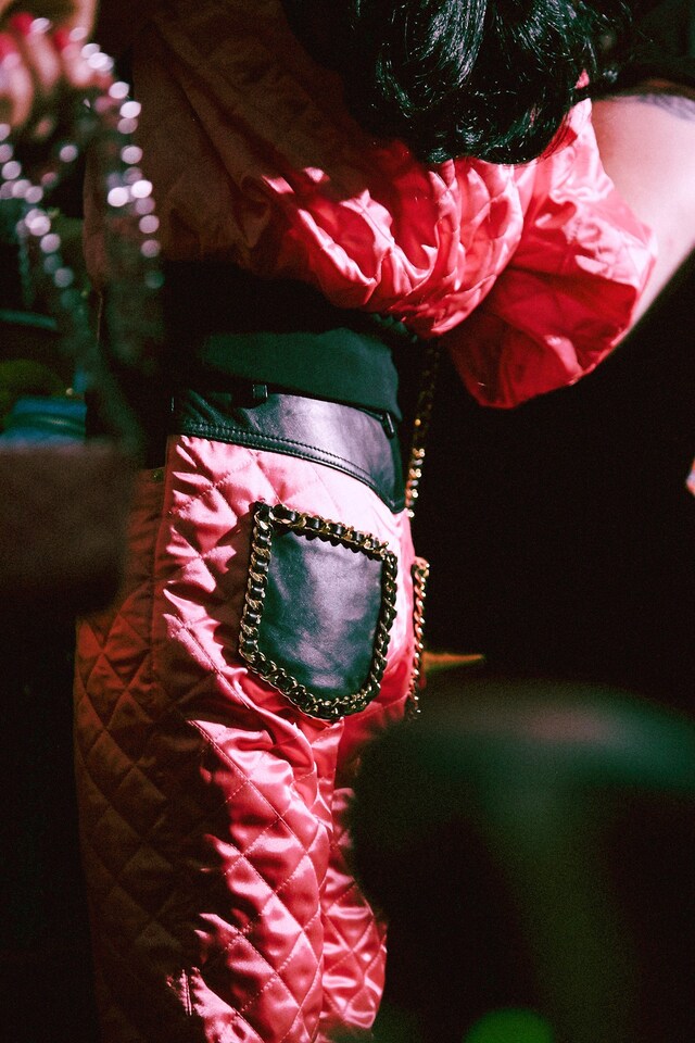 Moschino SS15, womenswear, Dazed backstage 27
