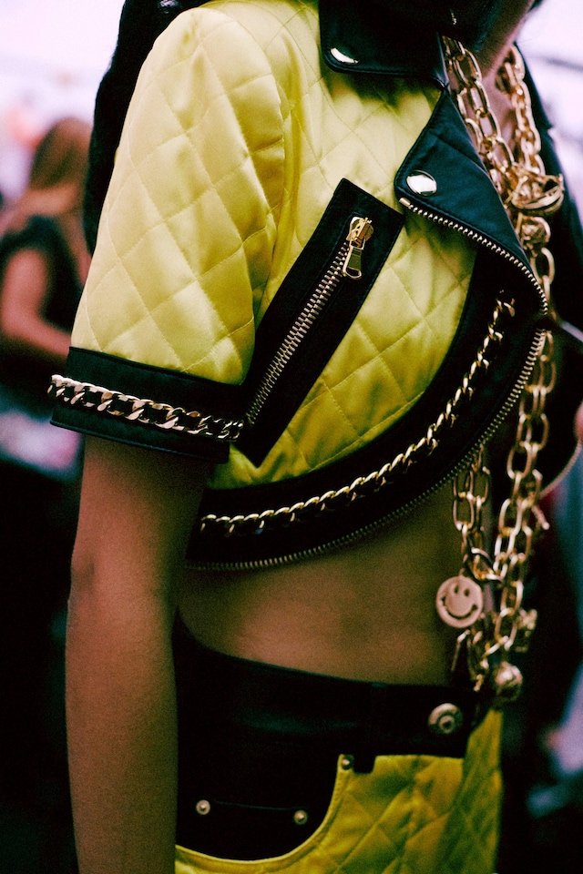 Moschino SS15, womenswear, Dazed backstage 29