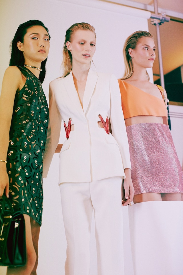 Dazed backstage Versace SS15 Lea Colombo 7
