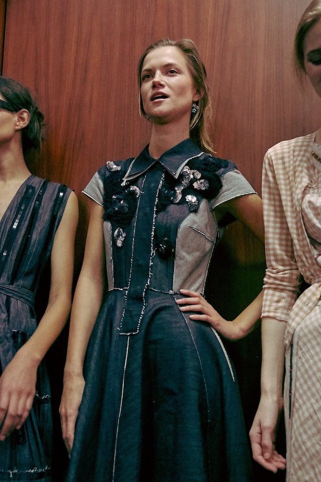 Backstage Bottega Veneta SS15 Milan Lea Colombo 11